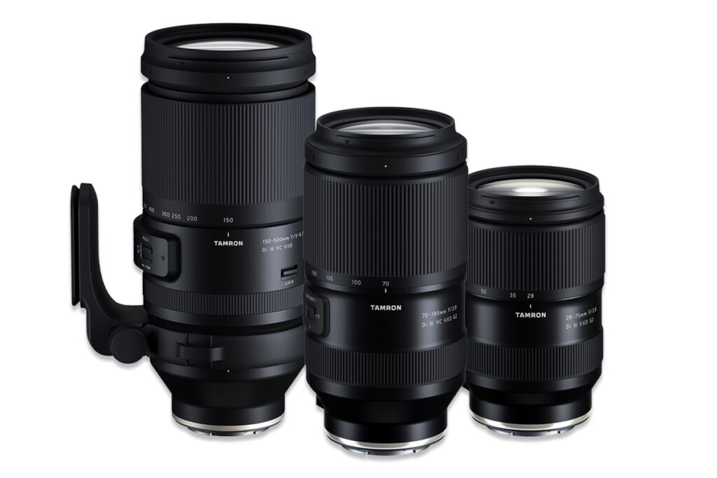 Tamron Trinity lenses