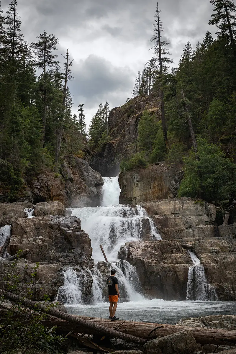 Myra Falls, parc provincial de Strathcona, un haut lieu de la photographie sur l'île de Vancouver 