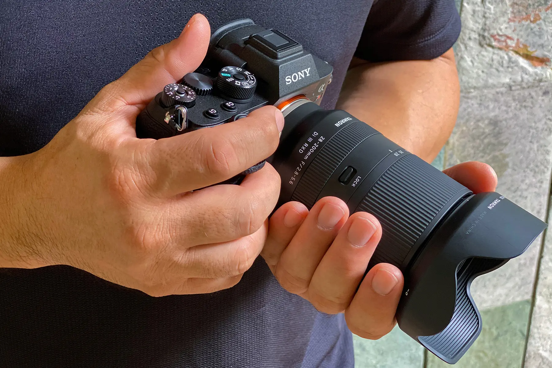 Objectif zoom Tamron 28-200 mm tout-en-un