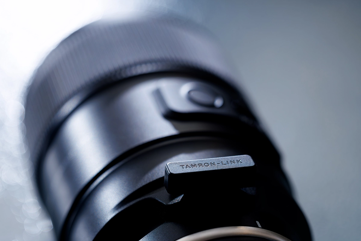 TAMRON-Link conectado à lente Tamron
