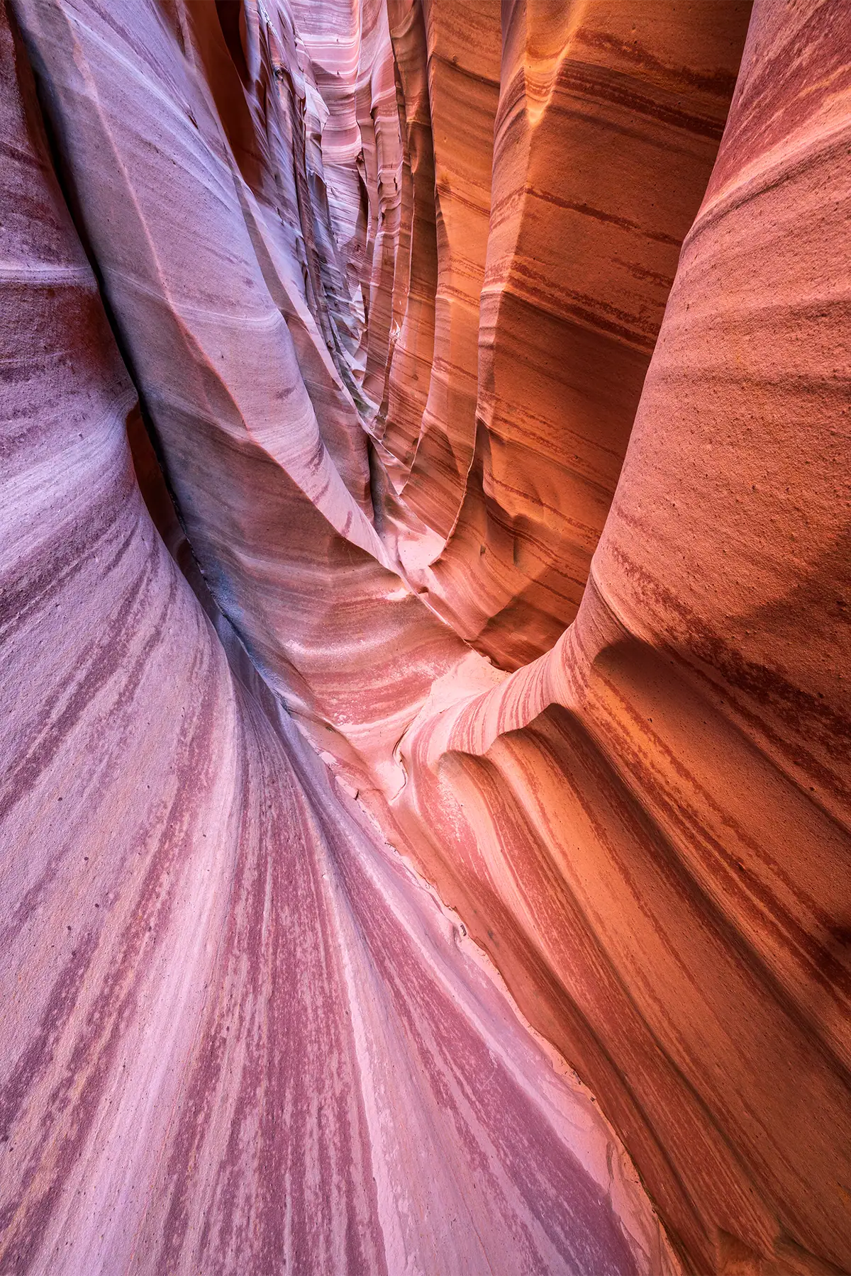 Utah slot canyon photographed at 12mm with the Tamron 12-20mm F2.8 ultra wide-angle lens.