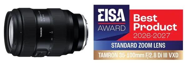 A Tamron 35-100 mm F2.8 ganha o prêmio EISA